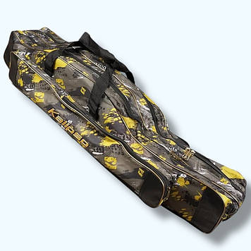 Чохол для вудок під котушку Kalipso Jungle 80см. 2 відділення