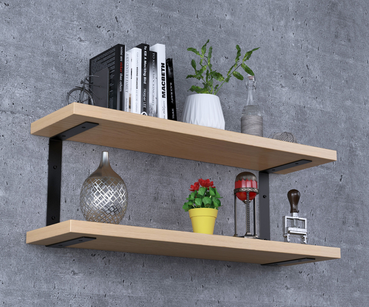 Полиця PL-C-36 Loft Design Дуб Борас 92 см