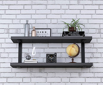 Полиця PL-C-36 Loft Design Венге Луїзіана 92 см