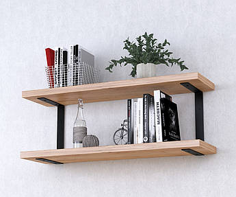Полиця PL-C-36 Loft Design Дуб Крафт золотий 92 см