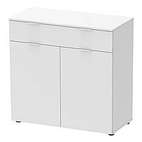 Комод Doros Рон 2 2 фасади 1 шухляда Білий 80х38х100 (41516003)