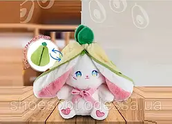 М'яка іграшка трансформер Зайчик-Авокадо обіймашка