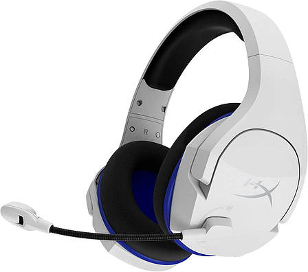 Навушники з мікрофоном HyperX Cloud Stinger Core Wireless Gaming Headset for PlayStation White (4P5J1AA), фото 1