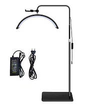 Безтіньова LED лампа-півмісяць HD-M40X 36W Black color