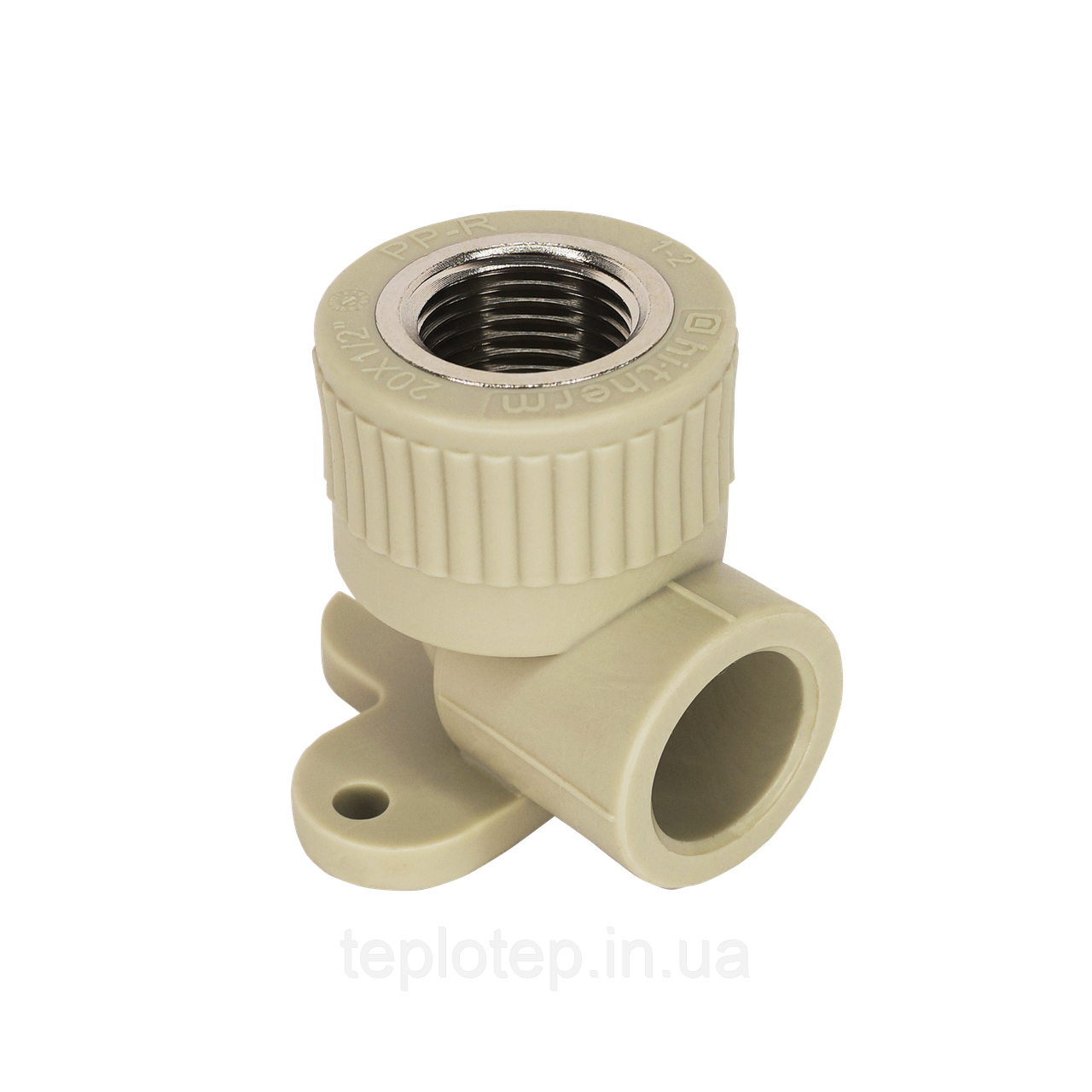 Кутник 90* настінний з внутрішньою різьбою 25*1/2і, фото 1