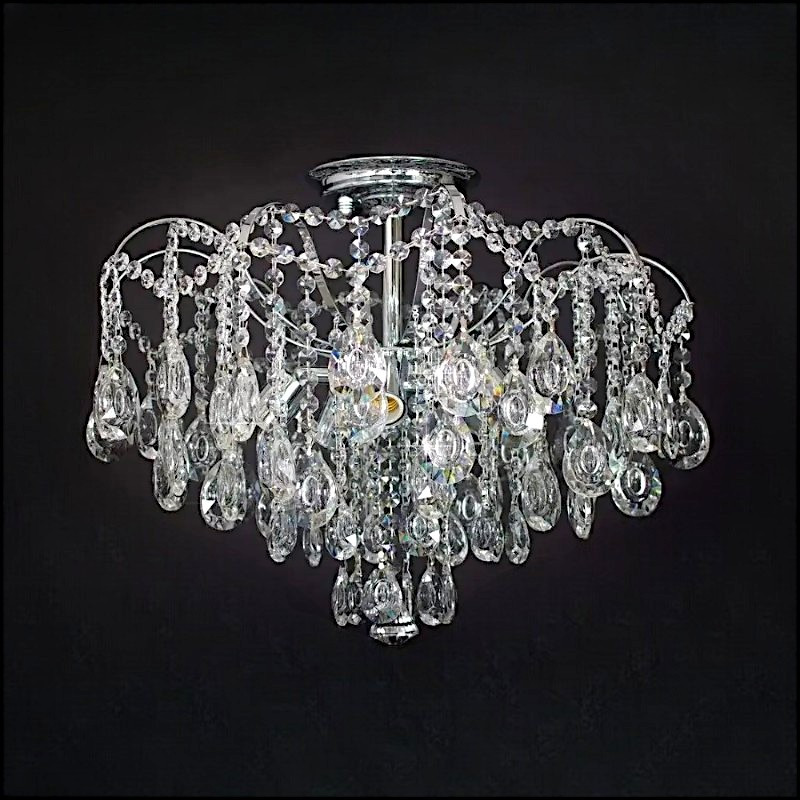 Люстра із кришталем у спальню SH-6889/5 CR, фото 1