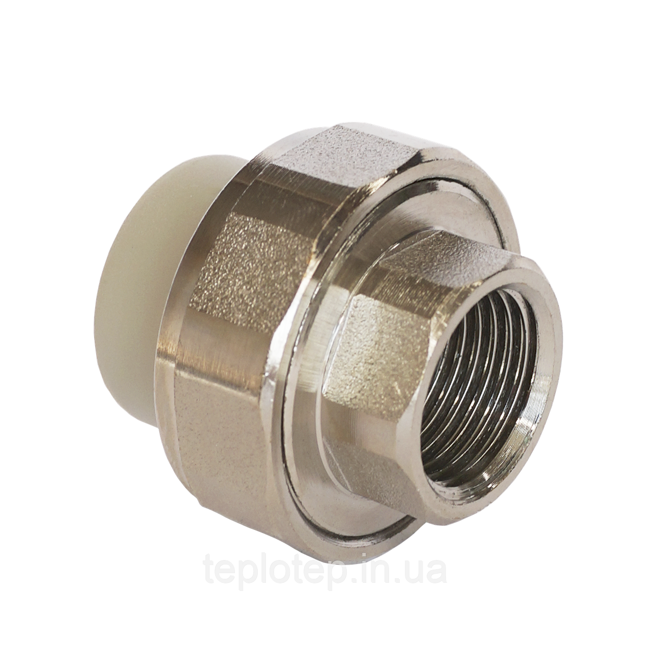 Перехід розбірний з внутрішньою різьбою 50*1.1/2, фото 1