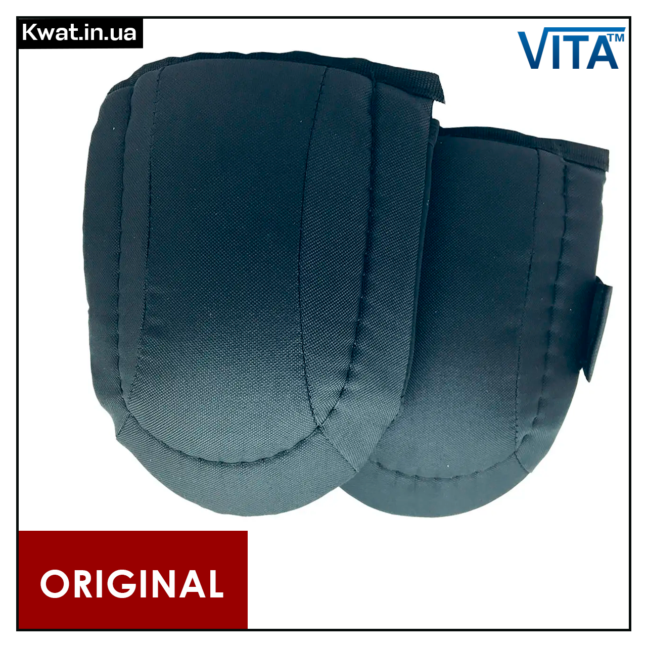 Наколінники захисні для будівельних робіт VITA з м'якою підкладкою