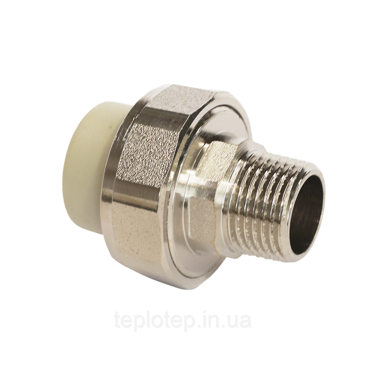 Перехід розбірний з зовнішньою різьбою 40*1.1/4і, фото 1