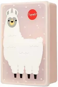 Ланчбокс 3 Sprouts Lunchbox Premium Silikon Lama Pink