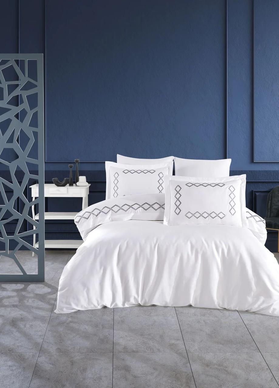 Постільна білизна Dantela Vita сатин з вишивкою - Rimma євро