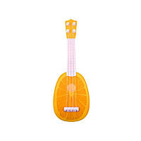 Гітара іграшкова Fan Wingda Toys 819-20, 35 см Апельсин