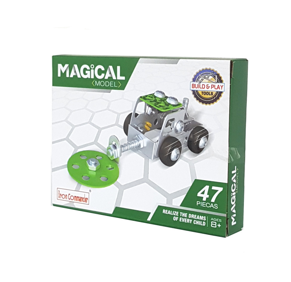 Металевий конструктор "Військова серія" 816B-36 Build and Play Tools мінний тральщик, фото 1