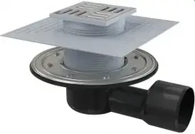 Дренажна решітка Alcaplast Kratka ściekowa 105x105 mm boczny APV3344