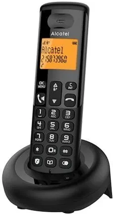 Стаціонарний телефон Alcatel E260 Black