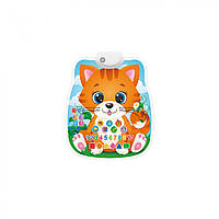 Плакат навчальний FT 0007 AB кошеня (укр)  Помаранчевий