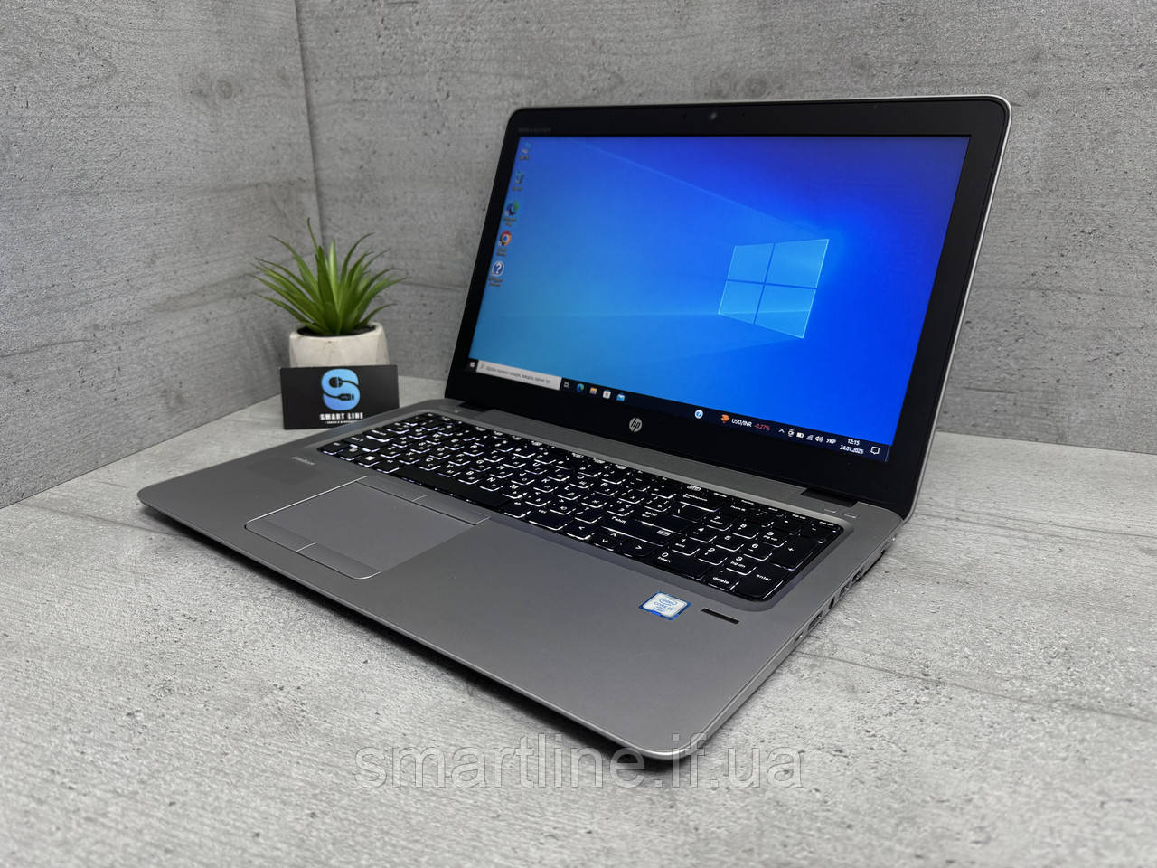 Мультимедійний ноутбук Hp Хп 850 G3 i5-6300u 8gb ddr4 15.6" 256gb ssd