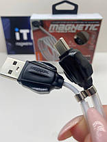 USB Cable MOXOM Type-C (MX-CB46) Magnetic clips (білий), фото 4