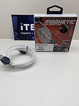 USB Cable MOXOM Type-C (MX-CB46) Magnetic clips (білий), фото 3