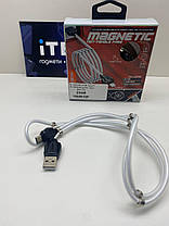 USB Cable MOXOM Type-C (MX-CB46) Magnetic clips (білий), фото 5
