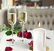 Набір свічок 4 шт. циліндр Білий перламутр sw40_80_4_190, фото 2