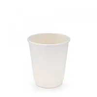 Стакан паперовий 2-х шаровий Double wall (Білий) 175 мл 25шт/уп