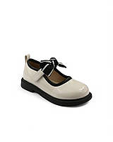 Дитячі туфлі для дівчинки Apawwa M524 26-31 бежеві