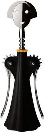 Штопор Alessi Korkociąg anna g. Black a di (AAM01B), фото 1