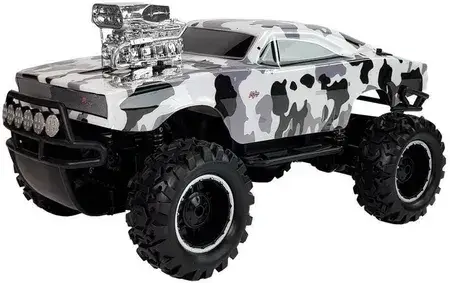 Іграшка на пульті керування LeanToys Auto Terenowe Zdalnie Sterowane 2.4G 4x4 Biało Black Moro, фото 4