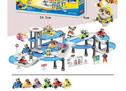 Великий База рятувальників Щенячий патруль Парковка-Гараж Трек 553-389 B