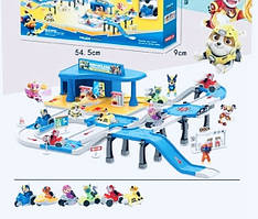 Великий База рятувальників Щенячий патруль Парковка-Гараж Трек