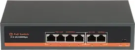 Комутатор Apti SWITCH POE APTI-POE0402-60W-V2 4-PORTOWY (APTIPOE040260WV2)