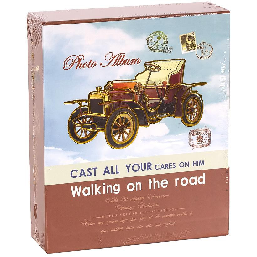 Фотоальбом дитячий 6669 40 фотографій 10*15см  Червоний, фото 1