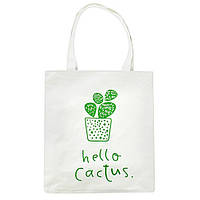 Екосумка шоппер тканинна Bambi BBG-12-15-18  Hello Cactus
