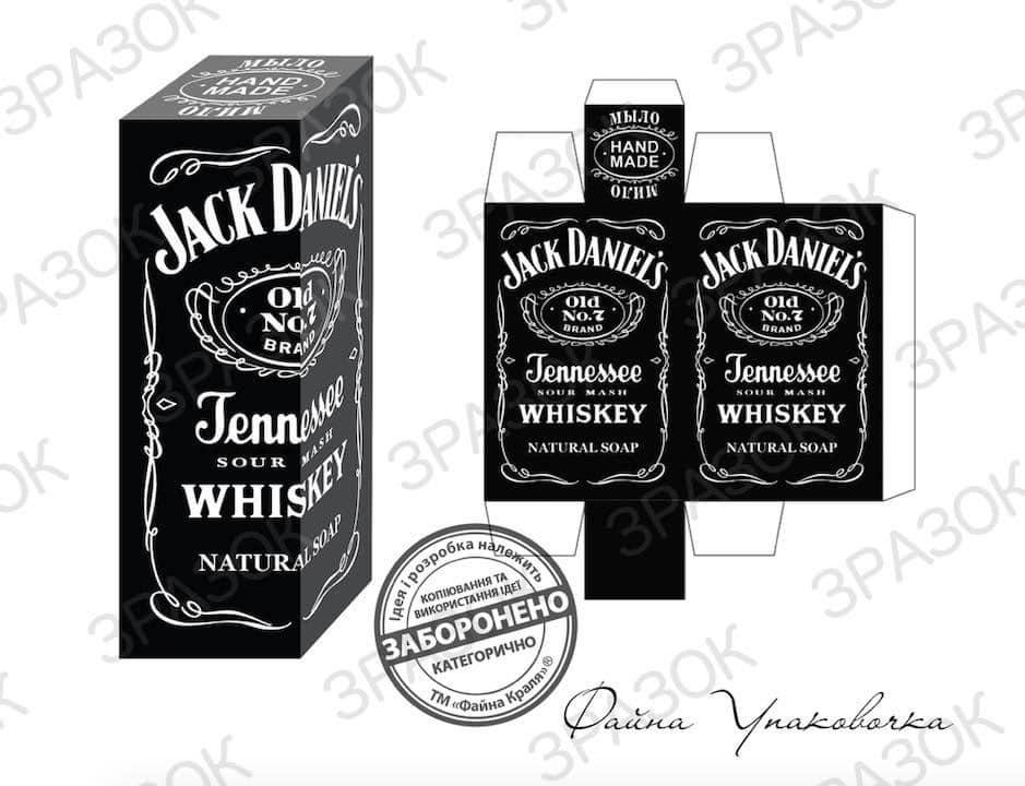 Коробка для мила «Jack Daniels»