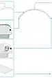 Лампа відеосвітло LED HD-M8X 50W White, фото 3