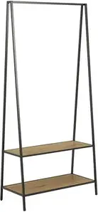 Ручка для ванної Wieszak na ubrania Seaford z półką dąb