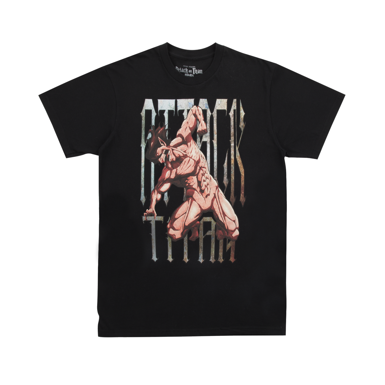 Футболка чорна LOYS Attack on Titan Attack Titan Strike, фото 1