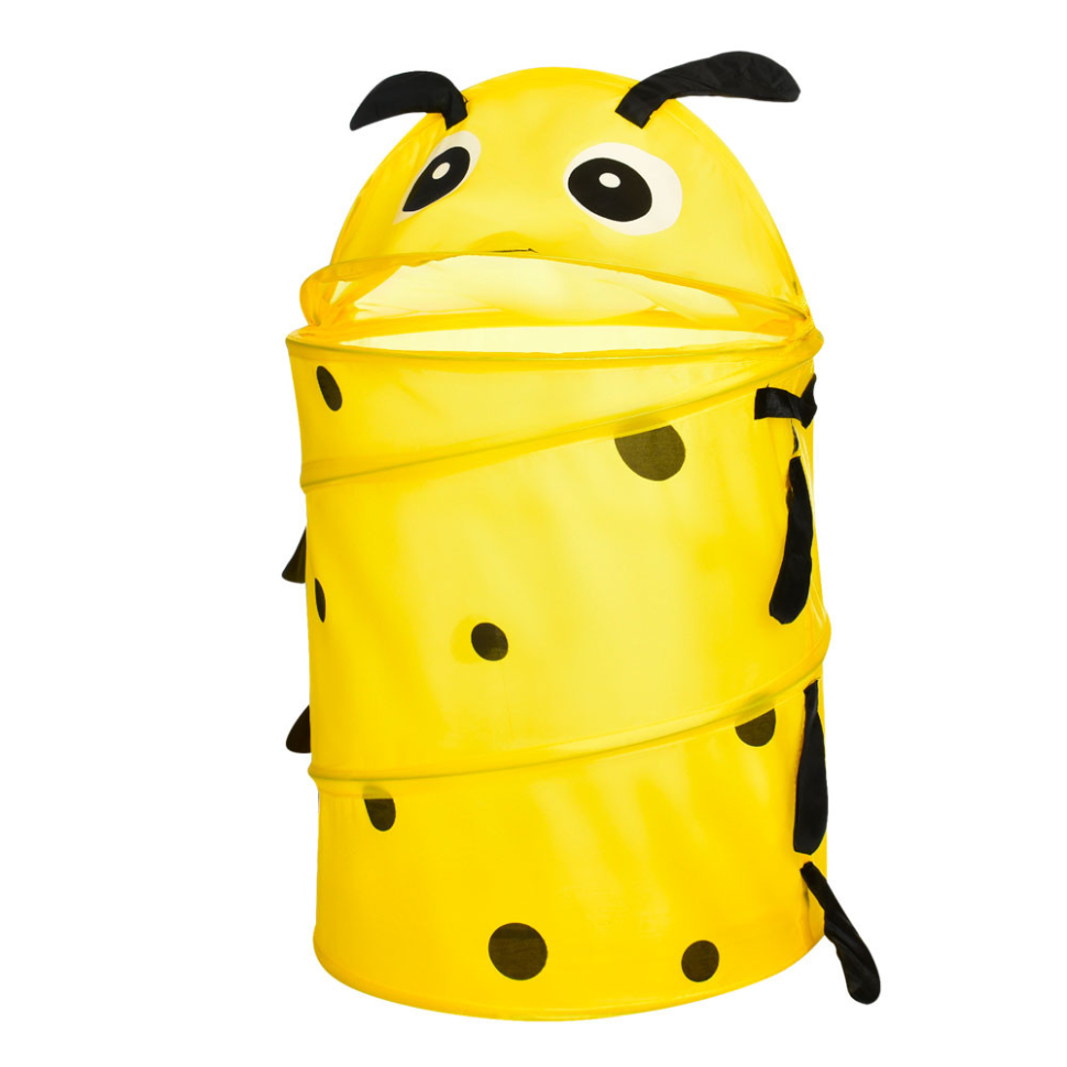 Кошик для іграшок Гусениця Bambi MR 0663-1 висота 68 см Жовтий, фото 1