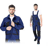 Спецодежда полукомбинезон рабочий на подтяжках и куртка рабочая / спецовка роба