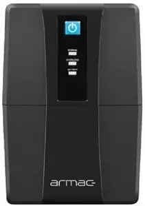 Джерело безперебійного живлення Zasilacz UPS Armac Home Lite 650E Line-Interactive 650VA LED 2 polskie gniazda 230V