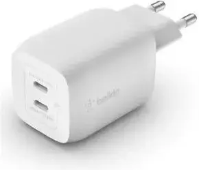 Зарядний пристрій Belkin Boostcharge Pro Gan 45W White, фото 4