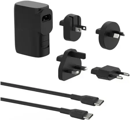 Зарядний пристрій Belkin Podróżna Boostcharge Hybryd 25W 5K Mah +Końcówki, фото 1