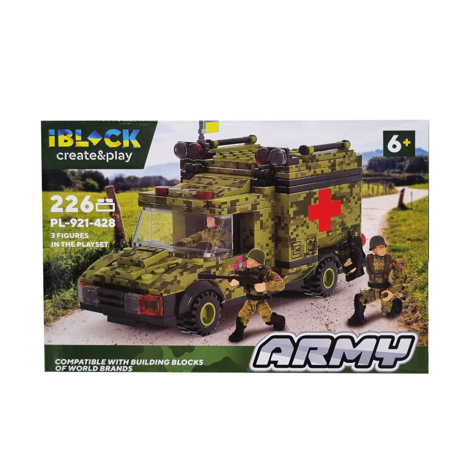 Конструктор Армія IBLOCK PL-921-428, 4 види Вид 2, фото 1
