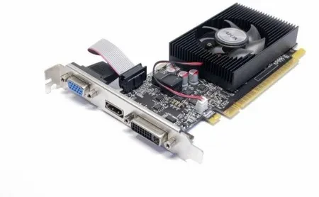 Відеокарта Afox Karta Graficzna Geforce Gt610 2Gb Ddr3 64Bit Dvi Hdmi Vga Lp Fan V8 (AF6102048D3L7V8)
