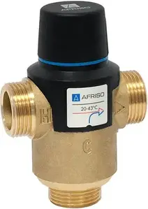 Змішувальний клапан Afriso Zawór ATM 761,Gz1 D N25,20-43C,KVS3,2 1276100