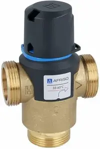 Термостатичний змішувальний клапан Afriso Termostatyczny zawór mieszający ATM 883 DN25 G1 1/4 35-60st.C Kvs 4,2 1288310