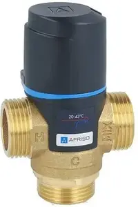 Термостатичний змішувальний клапан Afriso Zawór mieszający termostatyczny 3/4 1234310