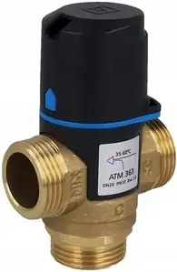 Термостатичний змішувальний клапан Afriso Zawór termostatyczny mieszający ATM 343 DN 15 G3/4 1236310