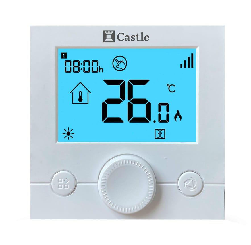 Терморегулятор для котла Castle AC8078G (Dry Contact)